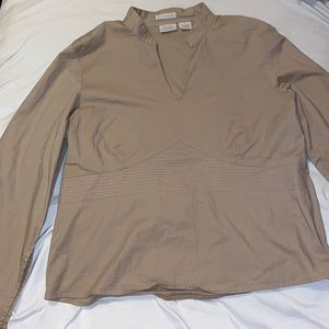 Tan Fiorlini Blouse